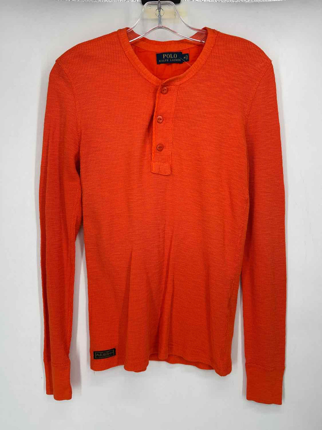 Polo Ralph Lauren Size M Orange Long Sleeve