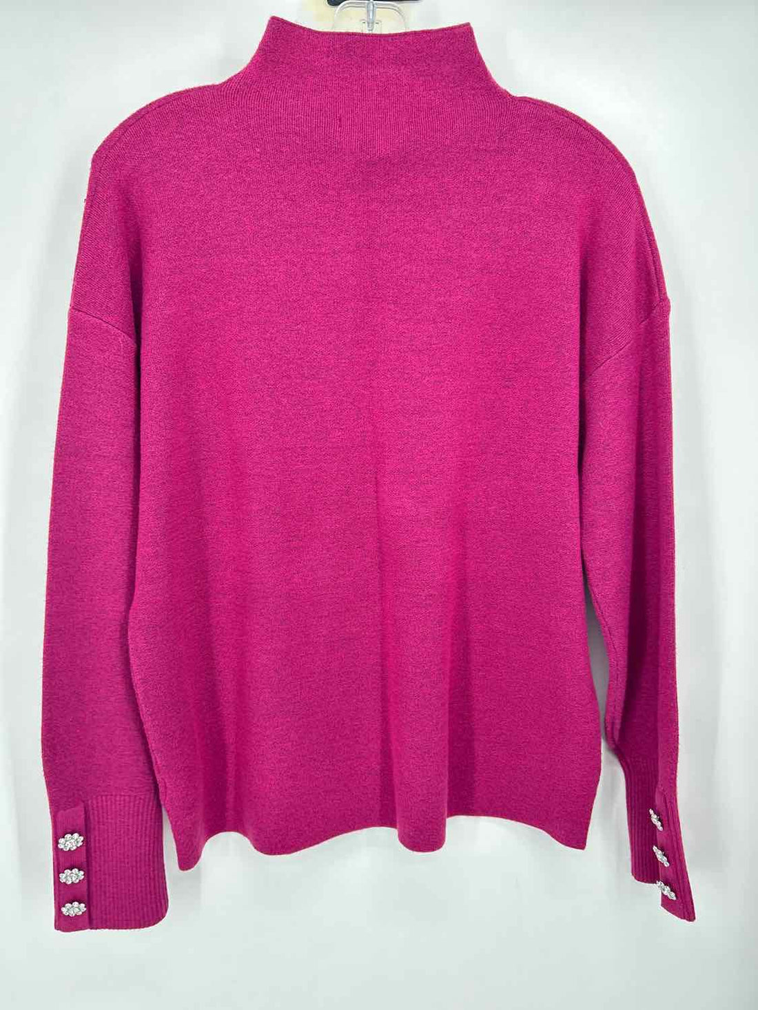 Tahari Size L Purple Sweater