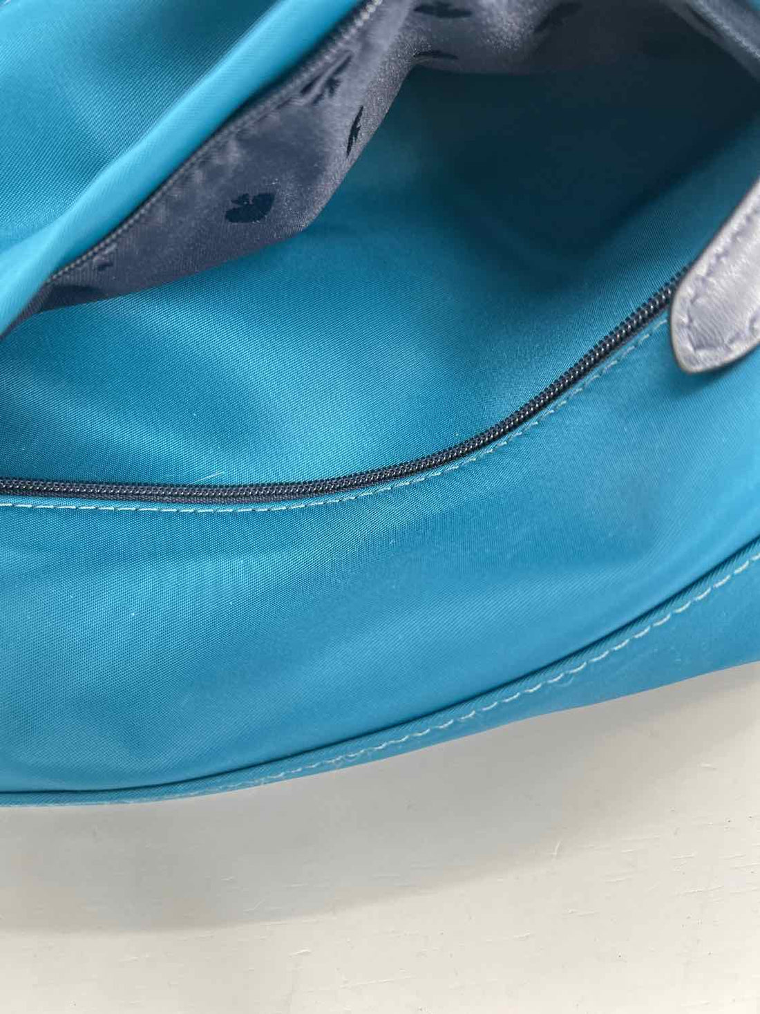 Kate Spade Teal Colorblock Nylon Tote