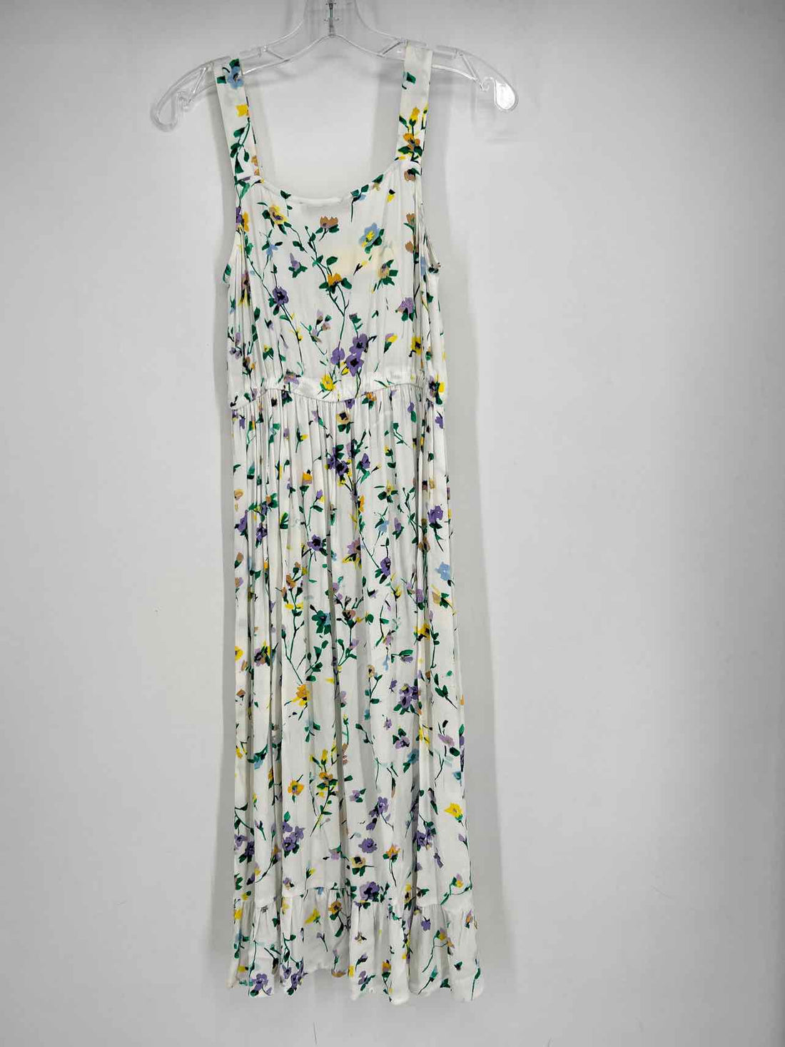 Loft Size 0 White Floral Dress