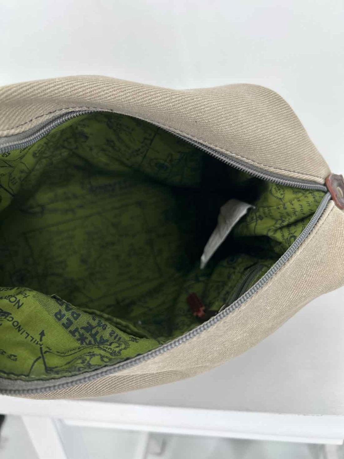 L L Bean Brown & Tan Crossbody