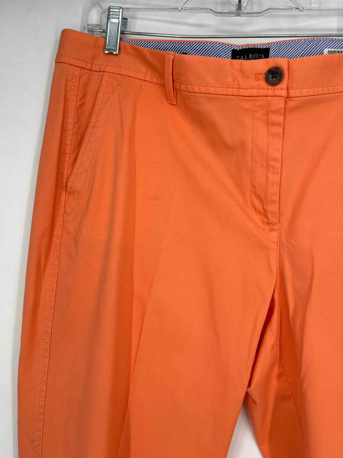 Talbots Size 16 Pastel Orange Pants