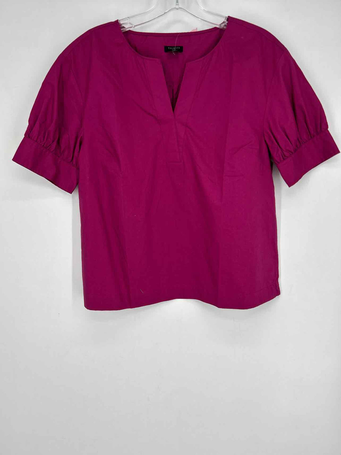 Talbots Size SP Fuschia Short Sleeve