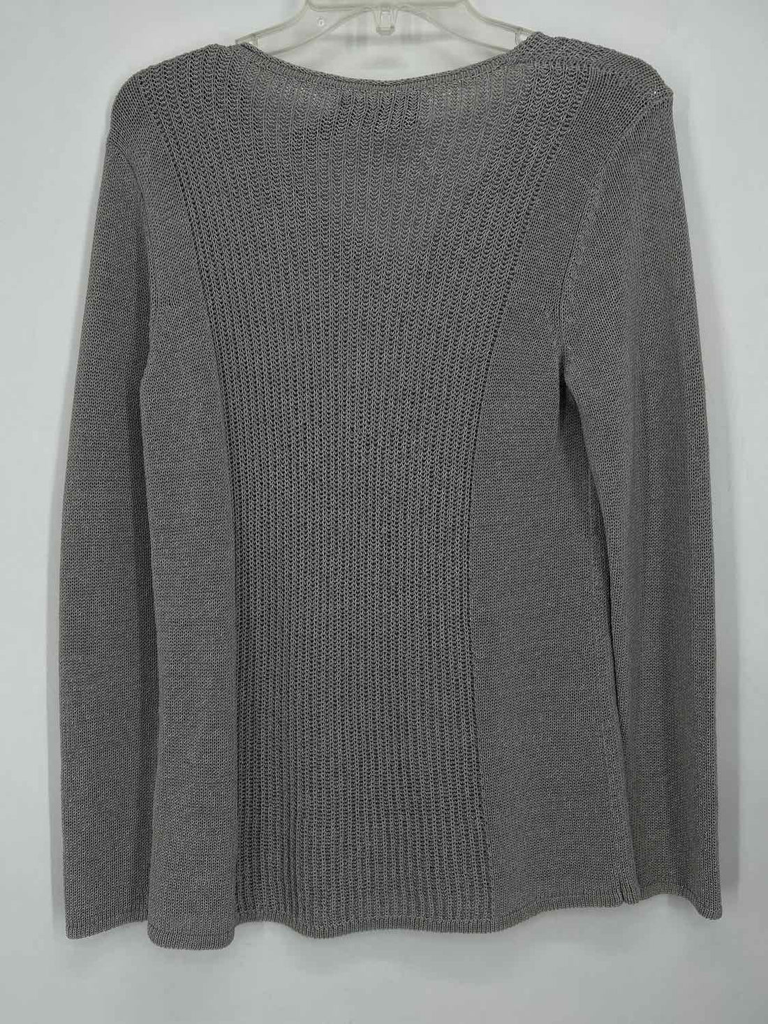 J McLaughlin Size M Light Gray Sweater