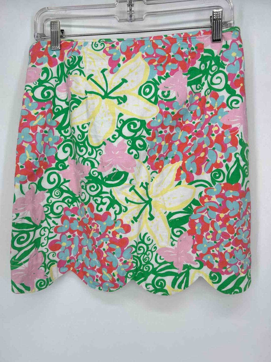 Lilly Pulitzer Size 8 White Floral Skirts