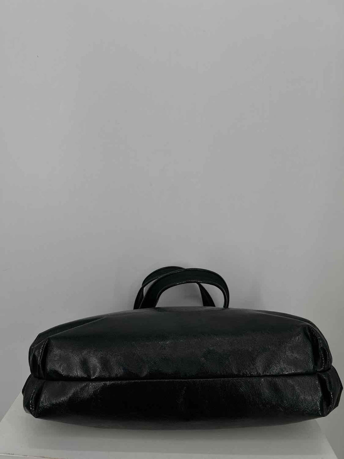 Coach Black Patent Leather Vintage Tote