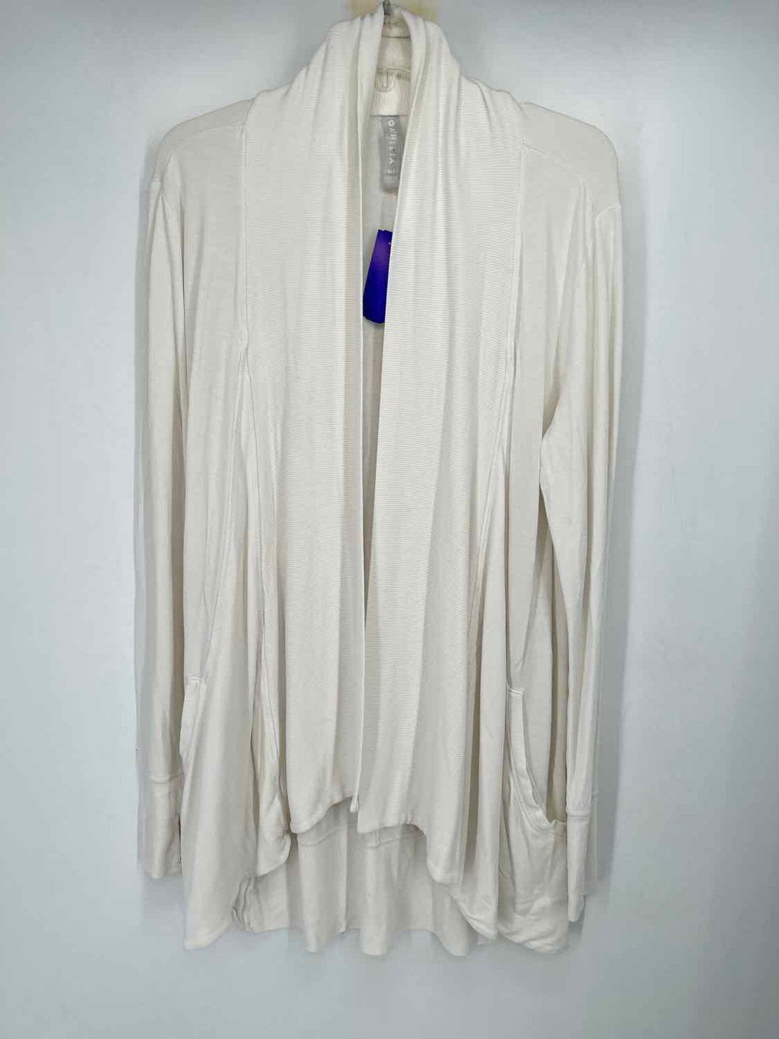 Athleta Size M Tall White Cardigan