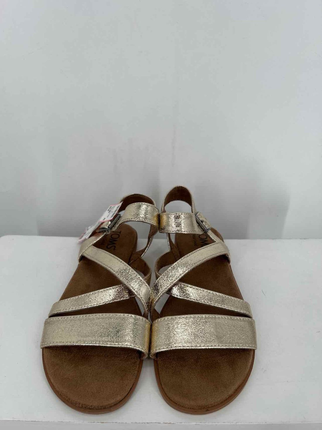 Toms Women Size 6 Gold Sandals