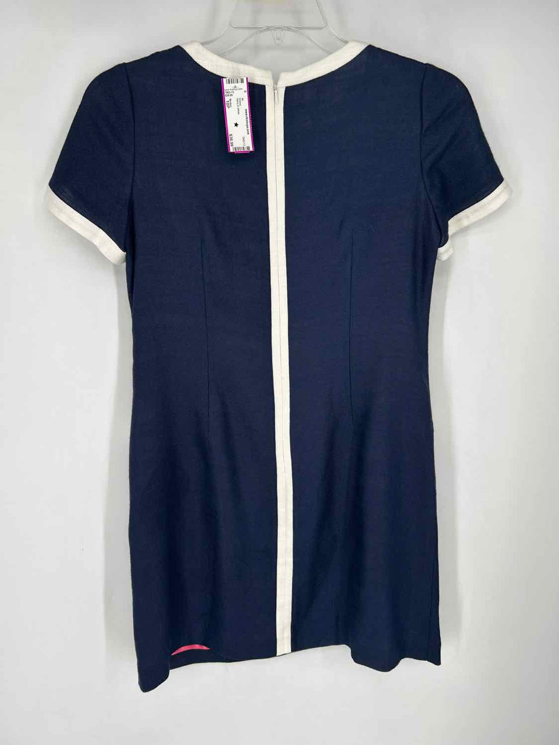 Boden Size 10P Navy & White Dress