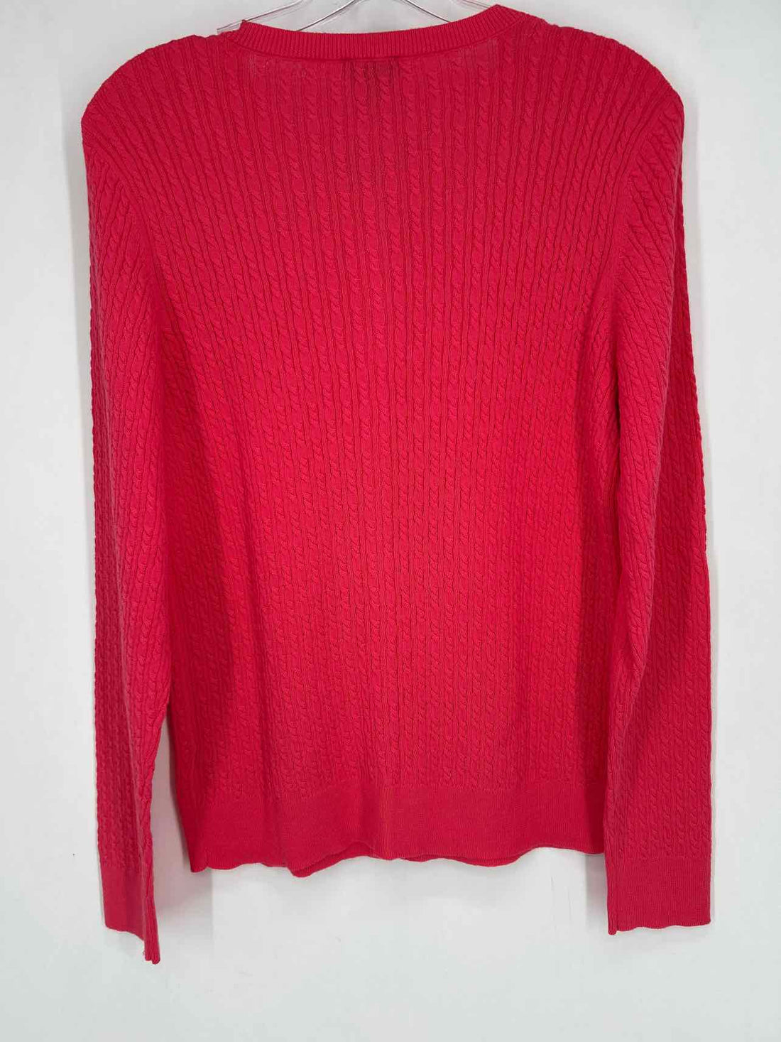 Talbots Size L coral pink NWT Cardigan