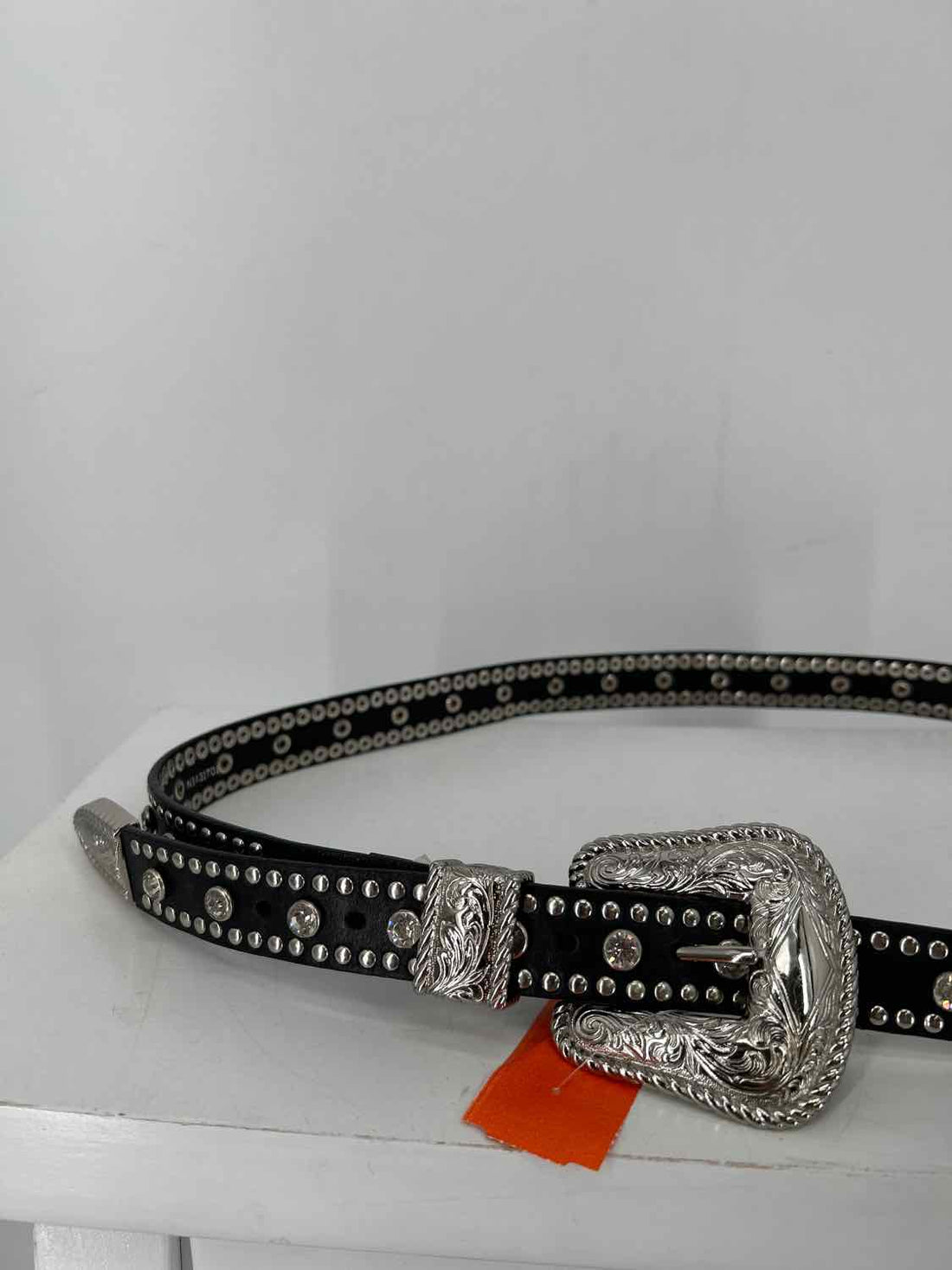 Nocona Size XL Studded Black & Silver Belts