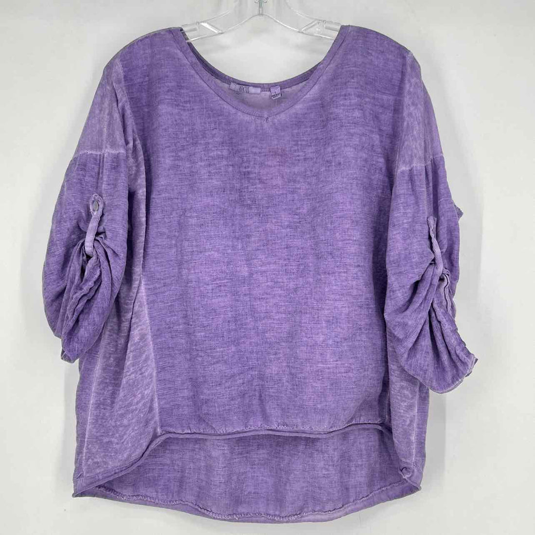 Kaktus Size L Purple Linen Long Sleeve