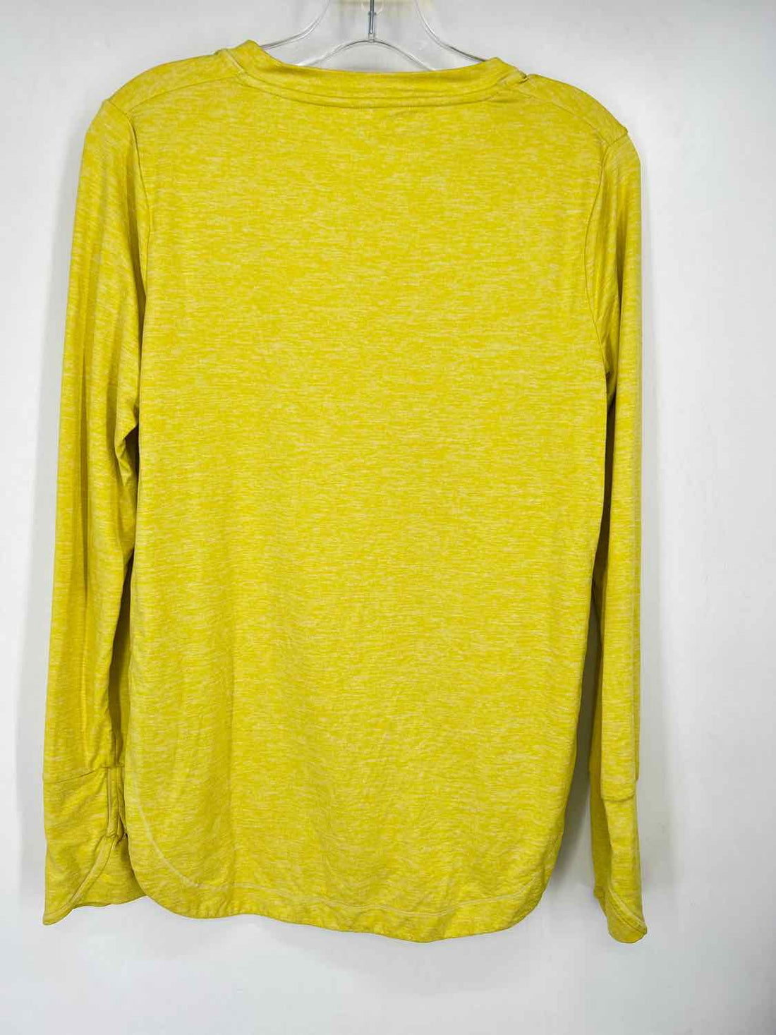 Athleta Size S Yellow Long Sleeve Active Tops