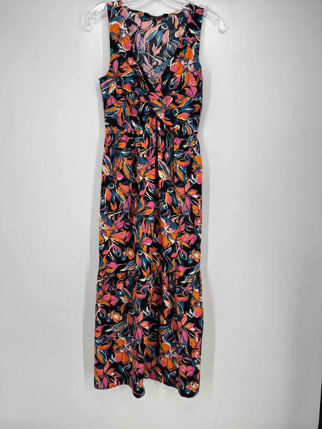 French Connection Size XS Black Floral Dress