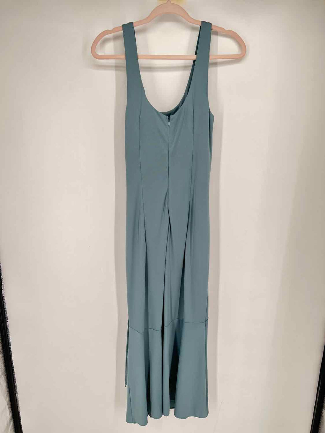 5a7 Size L Teal Sleeveless Dress