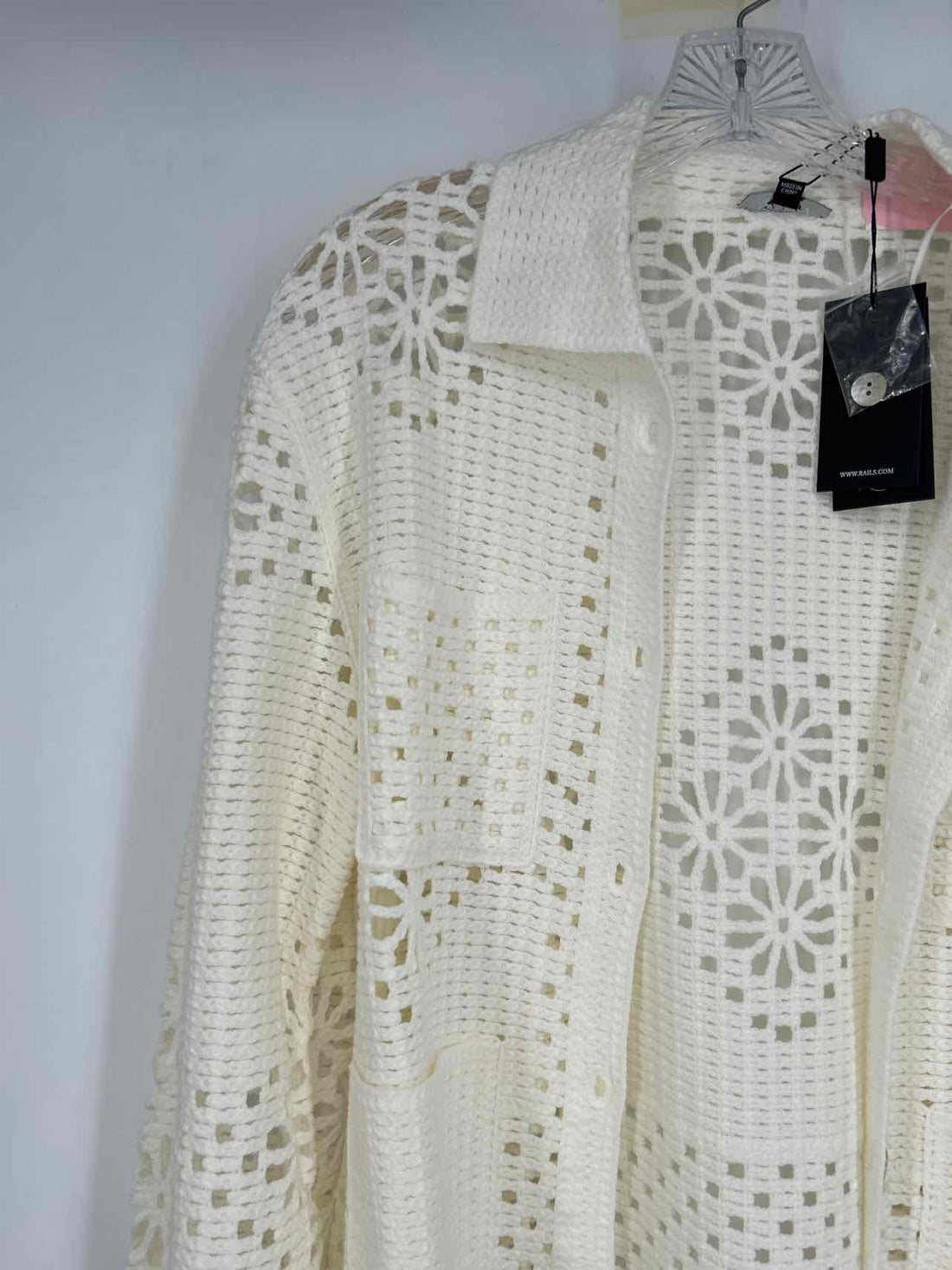 Rails Size S Ivory NWT Cardigan