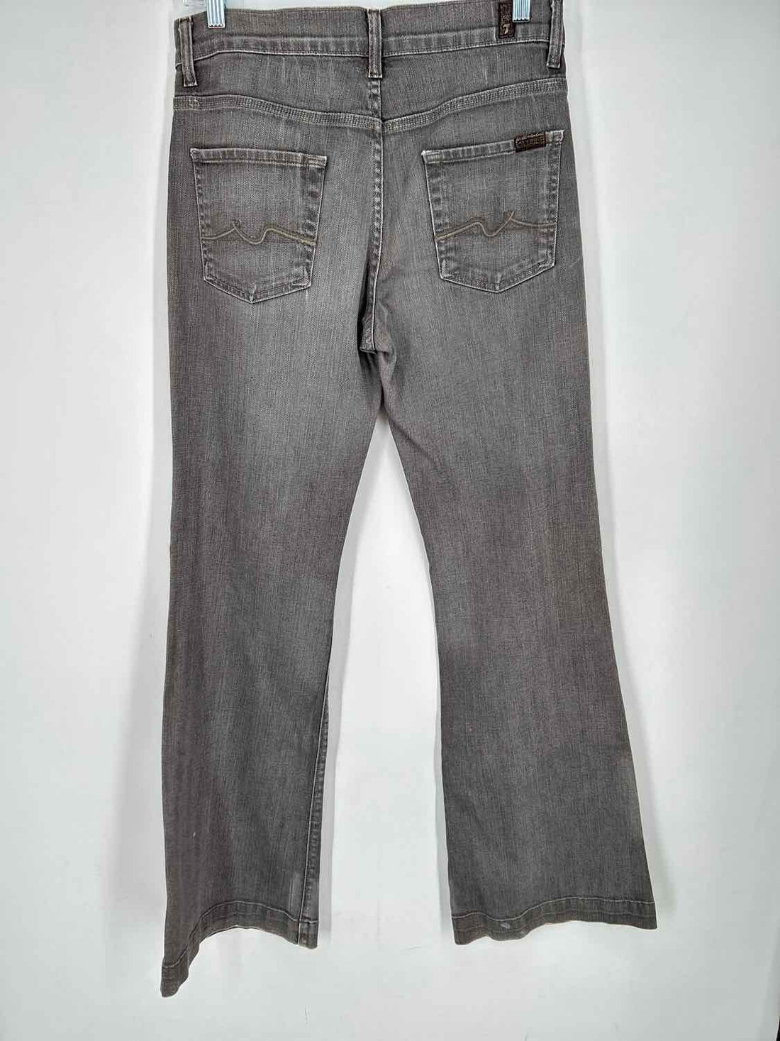 7 For All Mankind Size 30 Light Gray Jeans