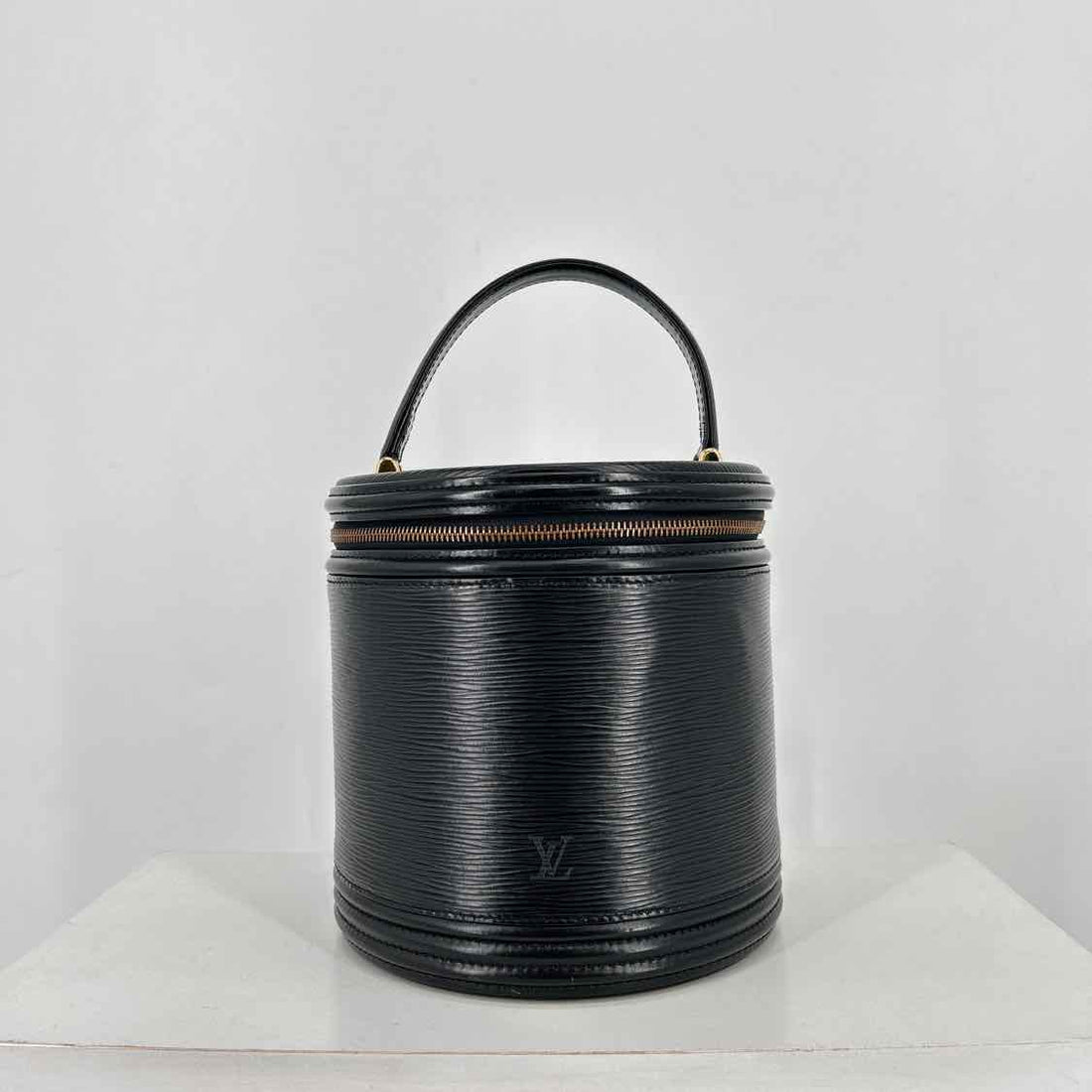 Louis Vuitton Black Epi Leather Cannes Handbag LUXURY