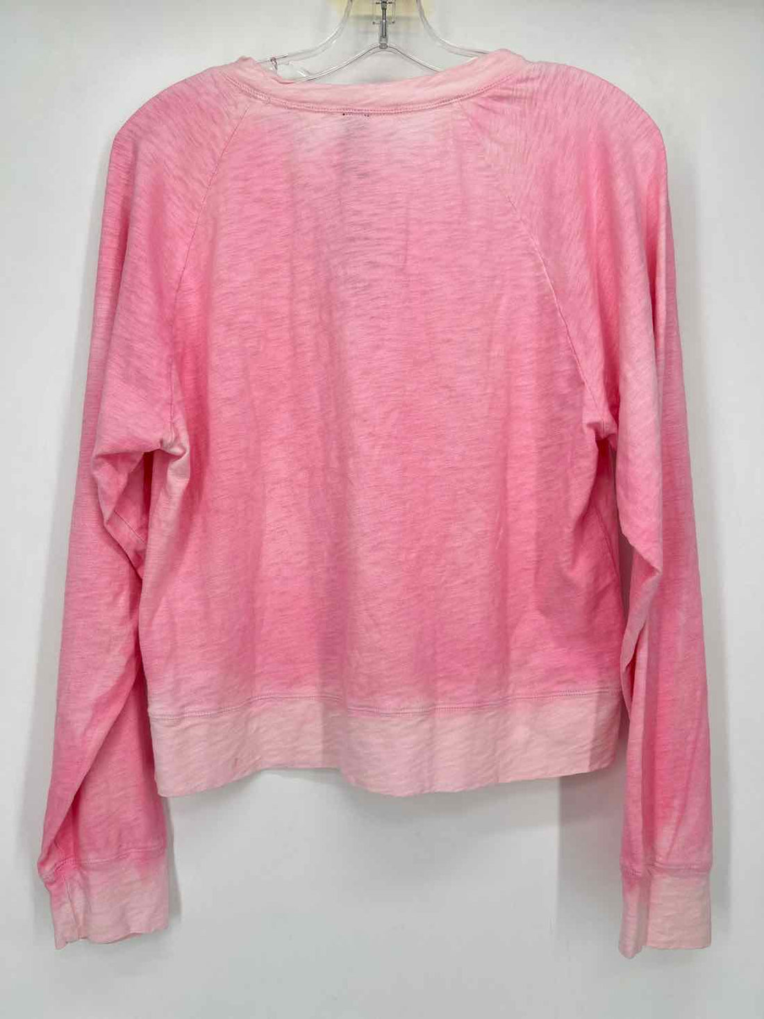Bobi Size L Light Pink Long Sleeve