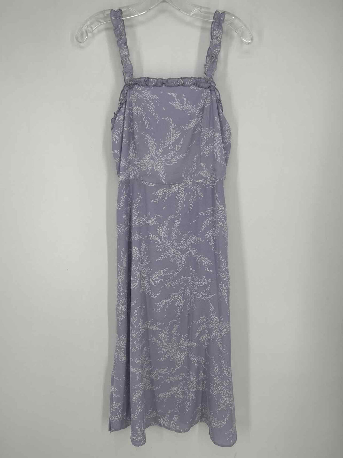 La Miel Size S Light Purple & White Sleeveless Dress