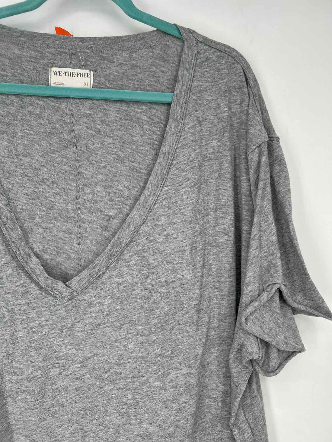We The Free Size XL Light Gray Short Sleeve
