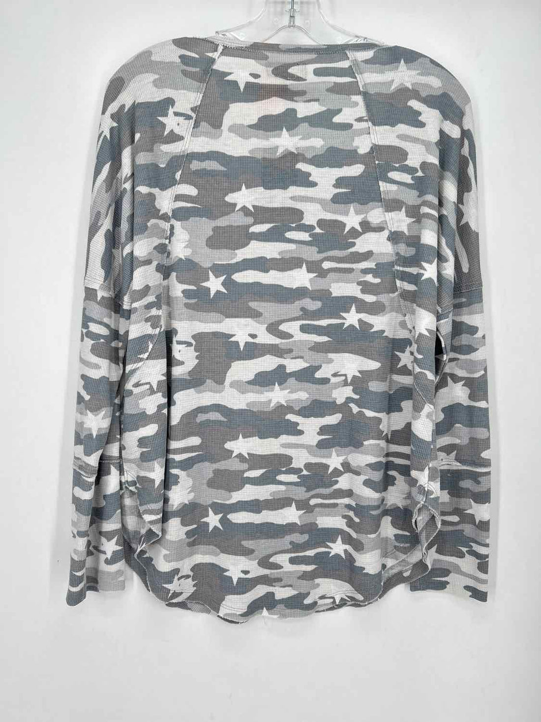 Lucky Brand Size L Light Gray Camo NWT Long Sleeve
