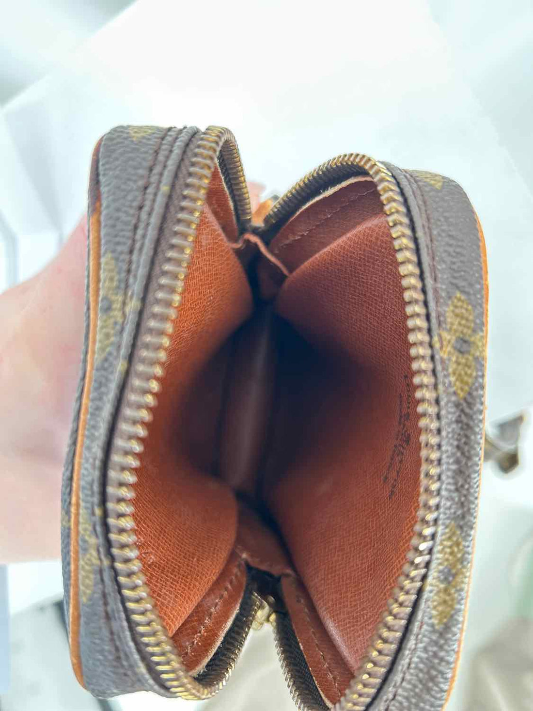 Louis Vuitton Brown Monogram Coated Canvas Danube 15 LUXURY
