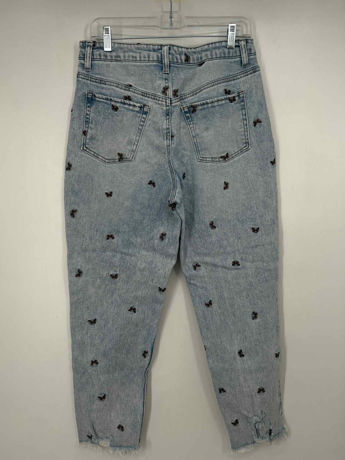 Tinseltown Size 13 Light Wash Embroidered Jeans