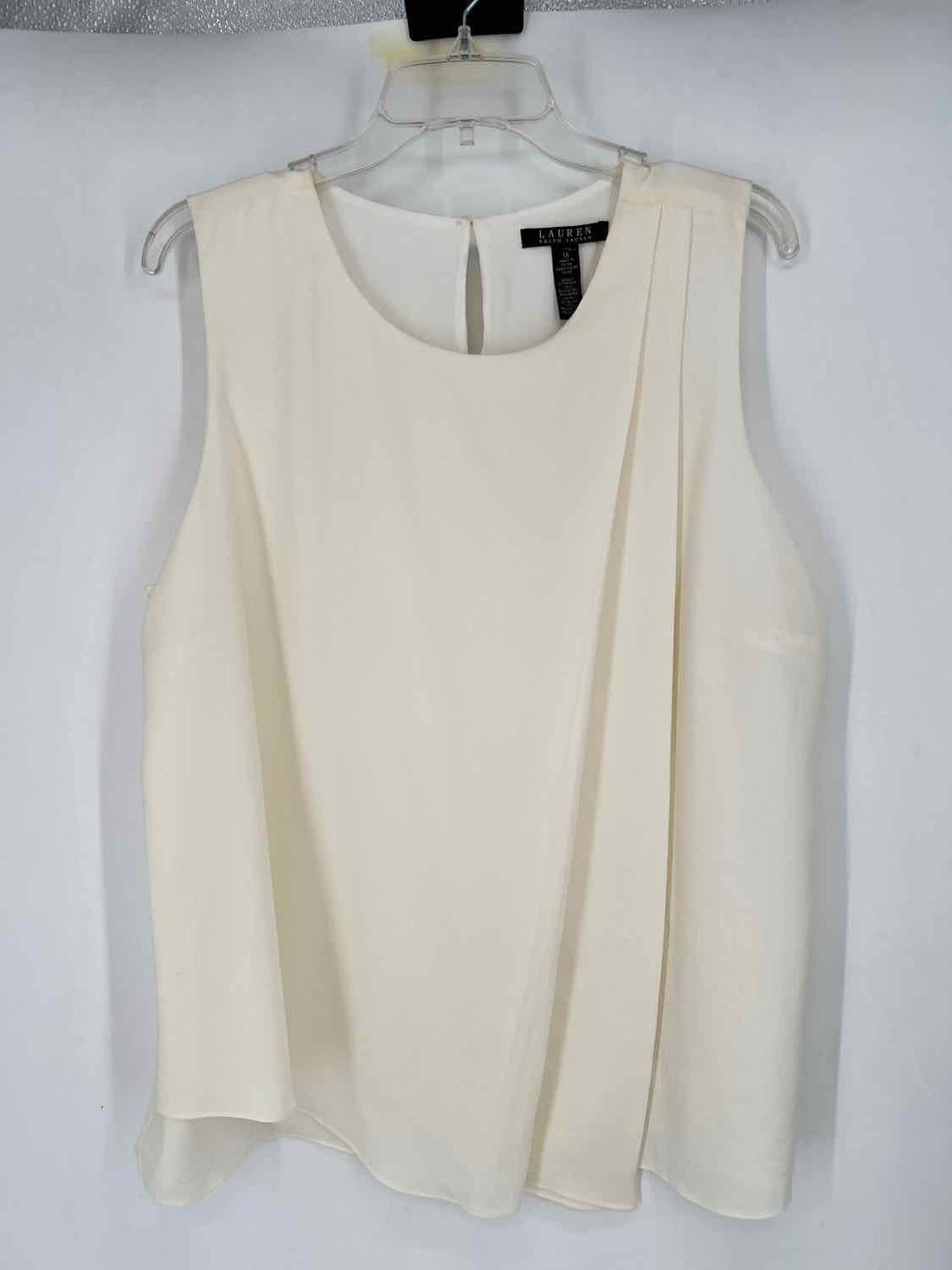 Lauren Ralph Lauren Size 16 Cream Sleeveless