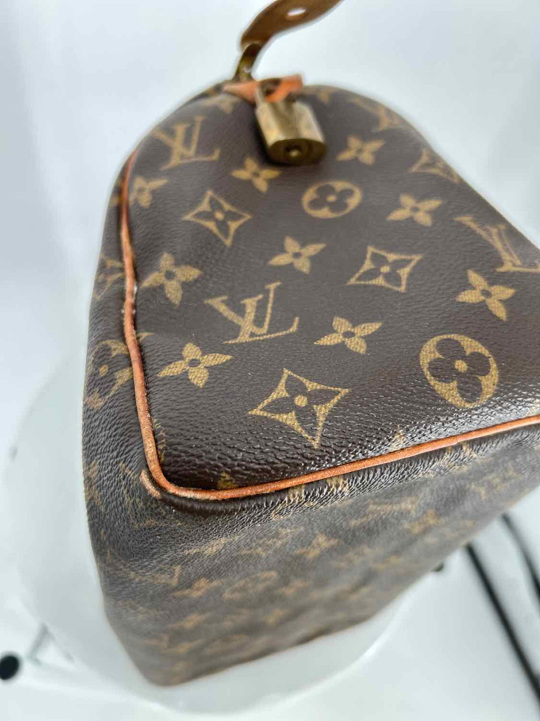 Louis Vuitton Speedy 25 Brown Monogram Tote