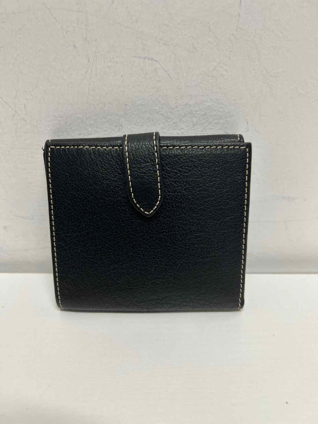 Dooney & Bourke Black Pebbled Leather Wallet