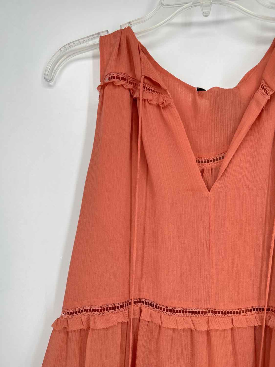Alice + Olivia Size XS Peach Sleeveless