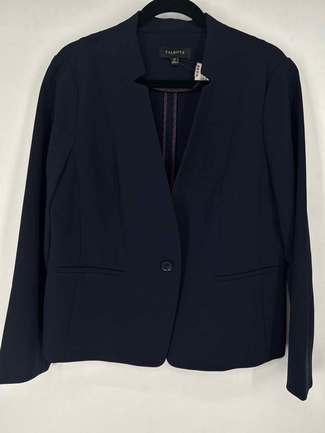 Talbots Size 14 Navy NWT Blazer
