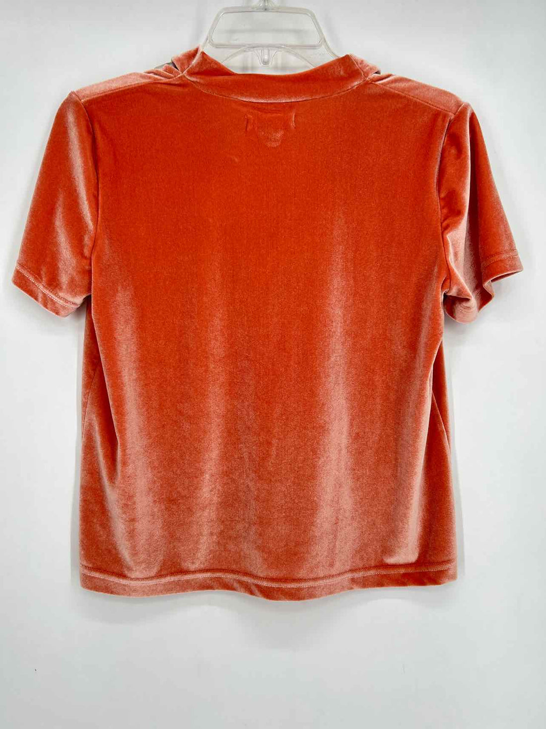 Madewell Size S Blush Velvet Short Sleeve