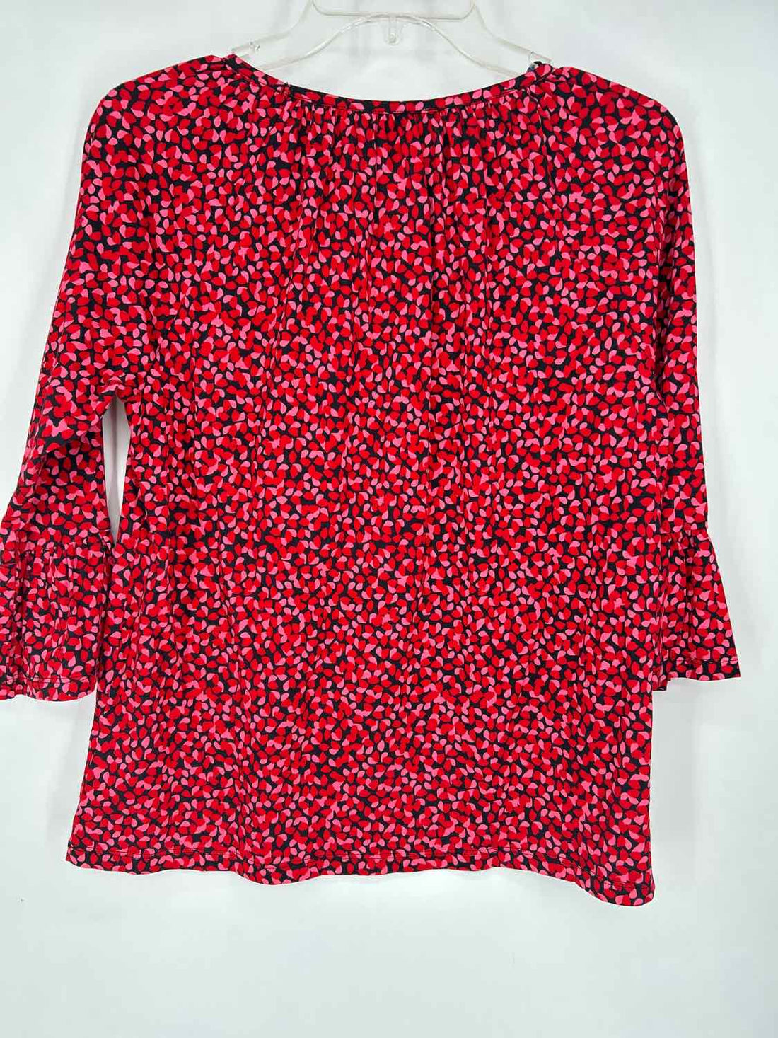 Michael Kors Size S Black Pink & Red Long Sleeve