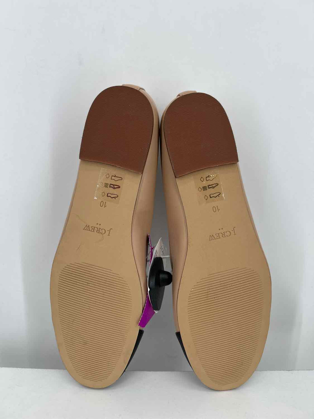 J Crew Women Size 10 Tan & Black NWT Flats