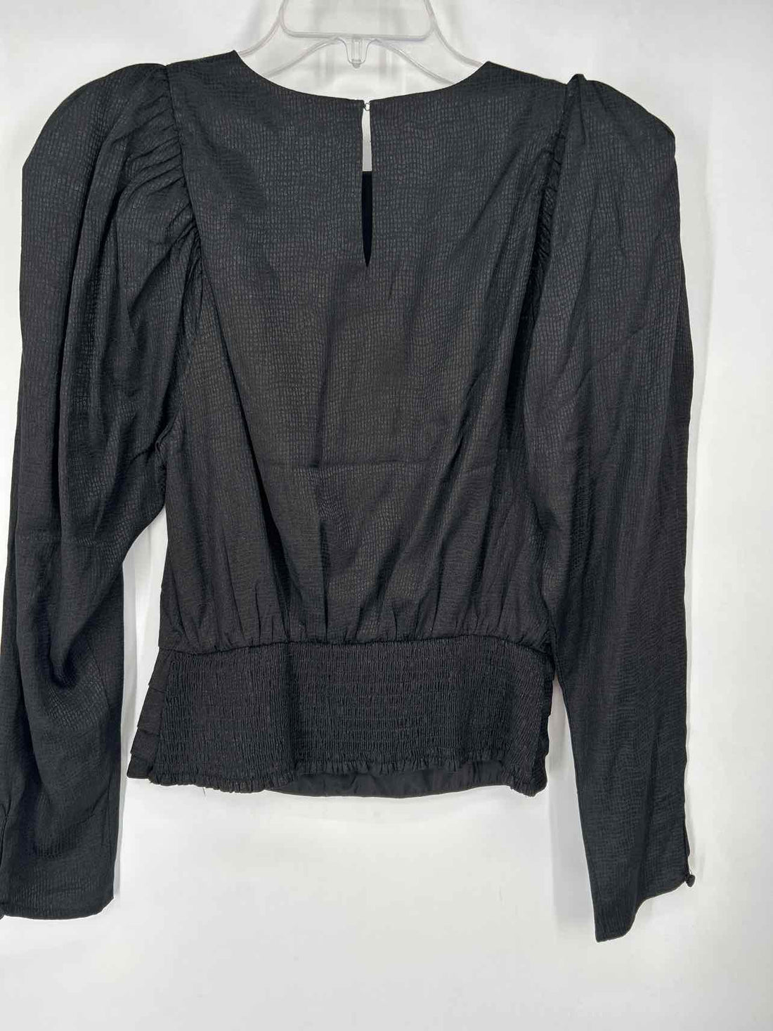 Express Size M Black Reptile Long Sleeve