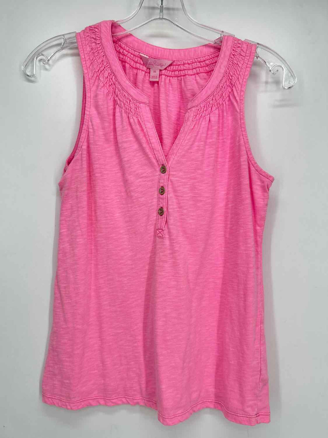 XS Pink Blue Lilly Pulitzer Tank Top