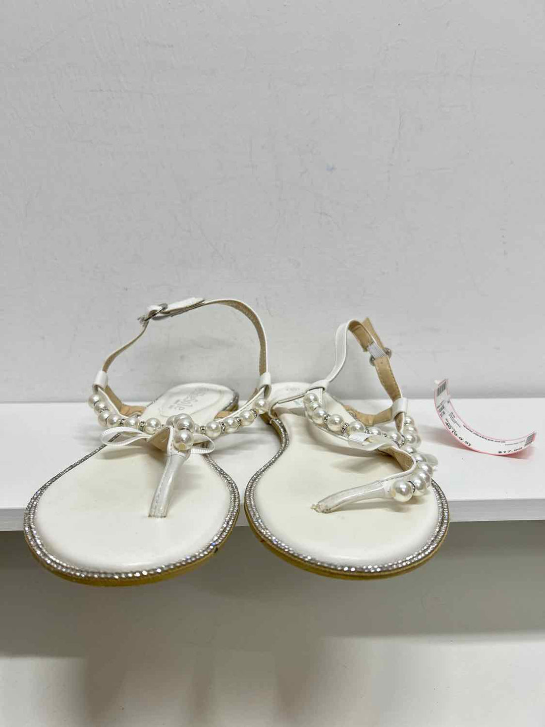 Shesole Women Size 40 (9-9.5) Pearl Sandals