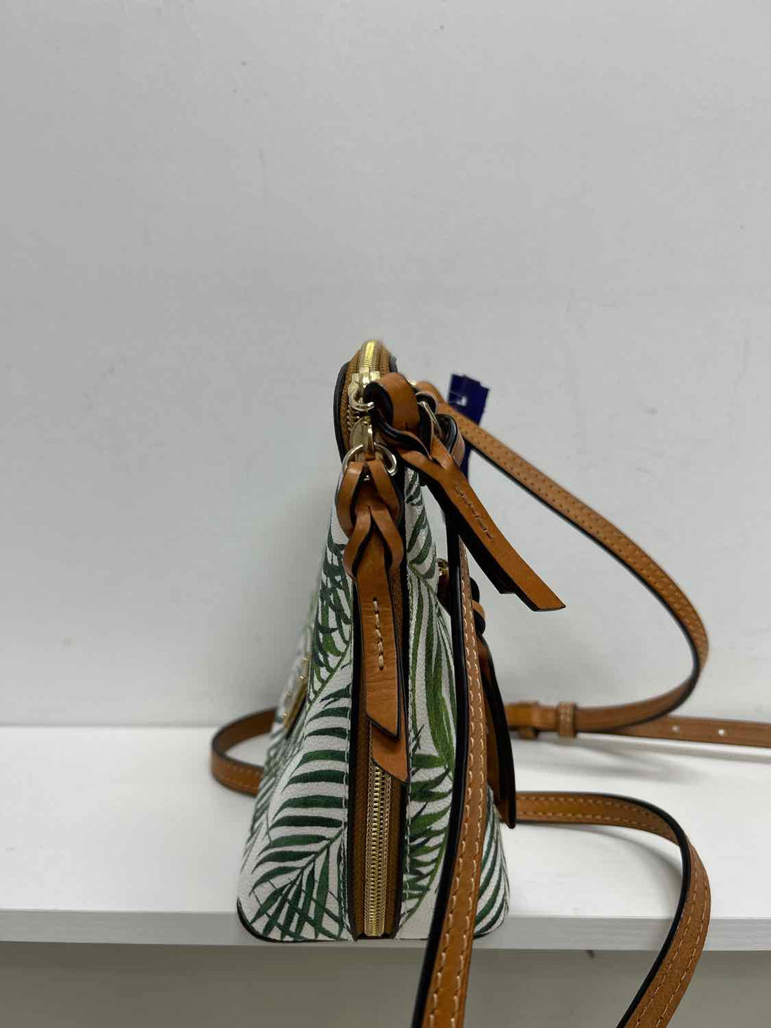 Dooney & Bourke Palm Leaves Leather Crossbody