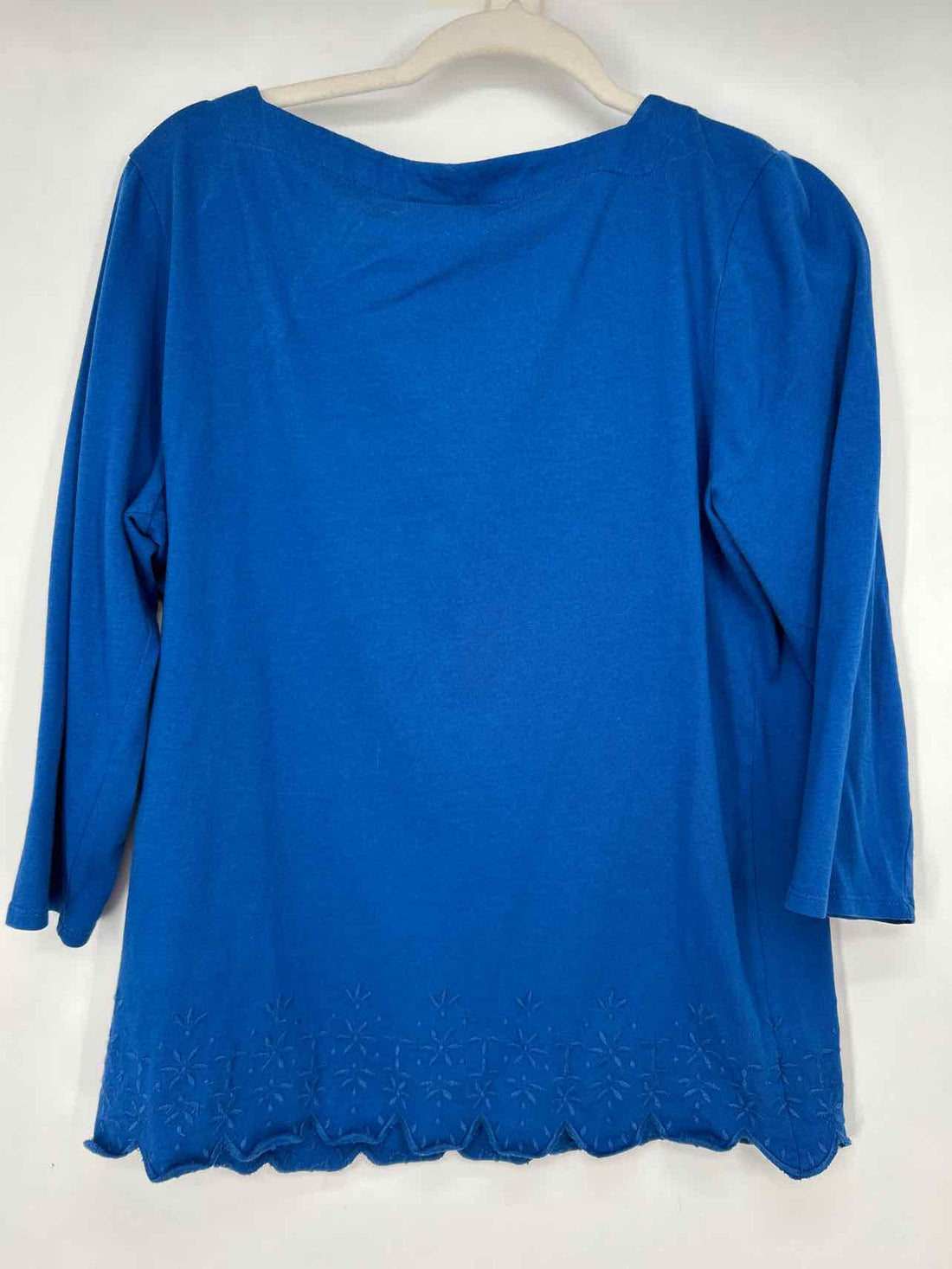 Chicos Size 0 (s) Blue Long Sleeve