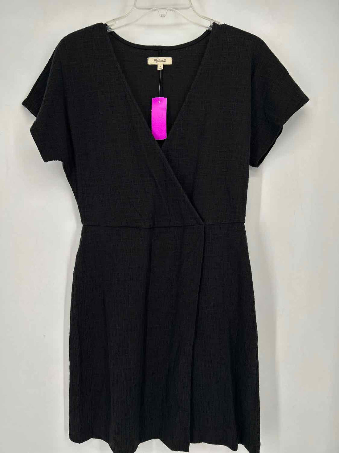 Madewell Size S Black Short Sleeve Dress