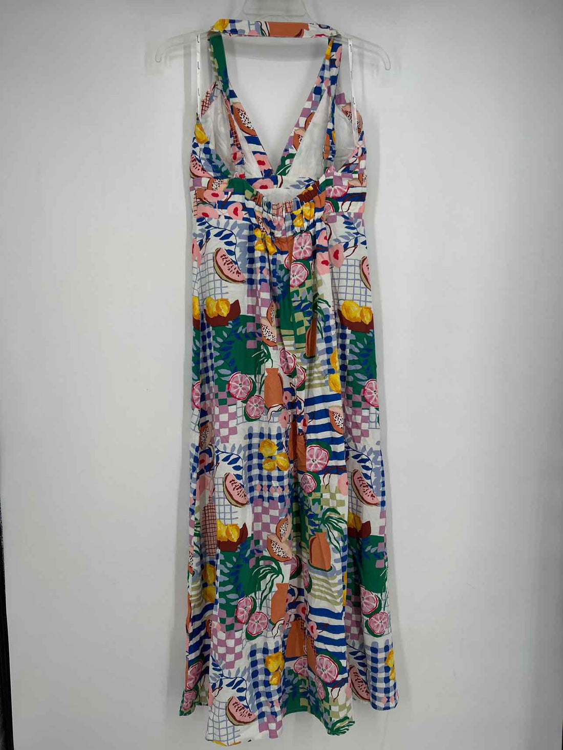 Mink Pink Size M White Multi Color Print Dress