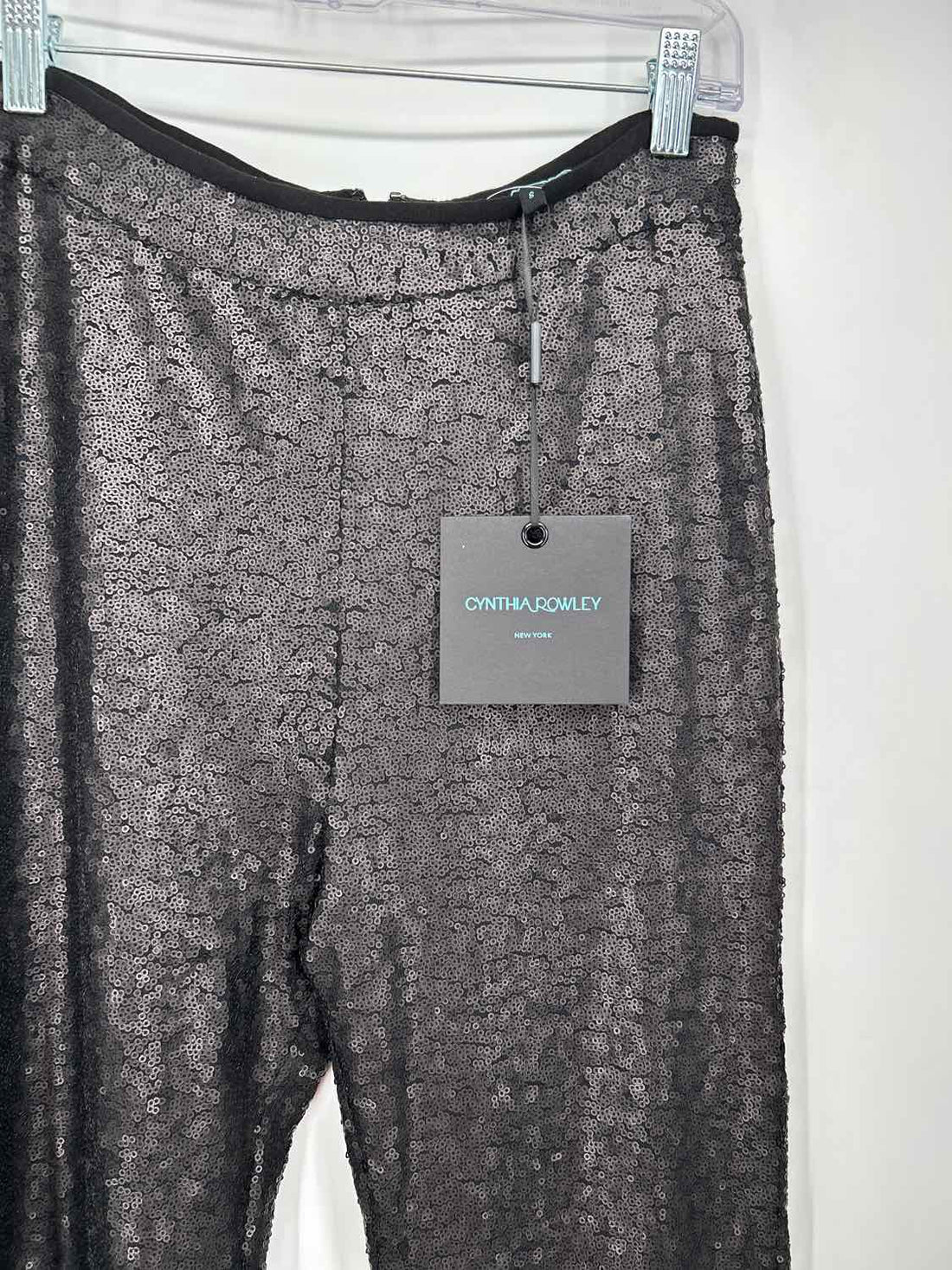 Cynthia Rowley 8 Black Sequined NWT Holiday