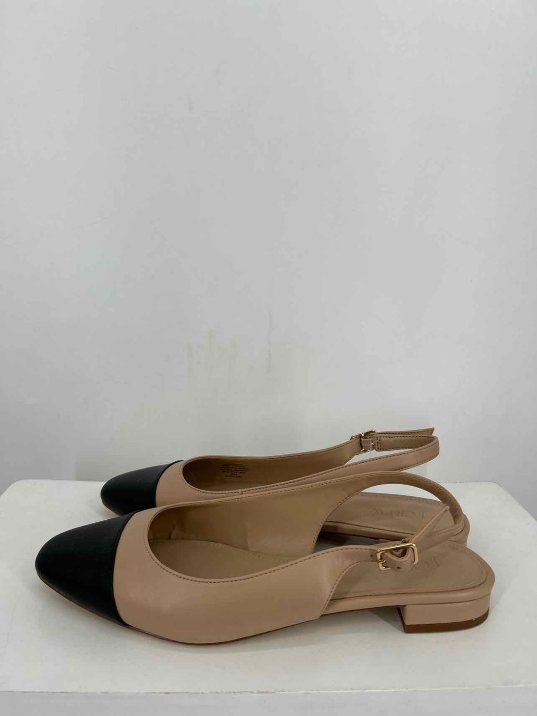 J Crew Women Size 9 Beige & Black Flats