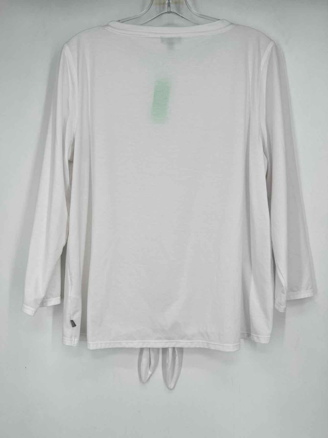 T By Talbots Size L White Long Sleeve