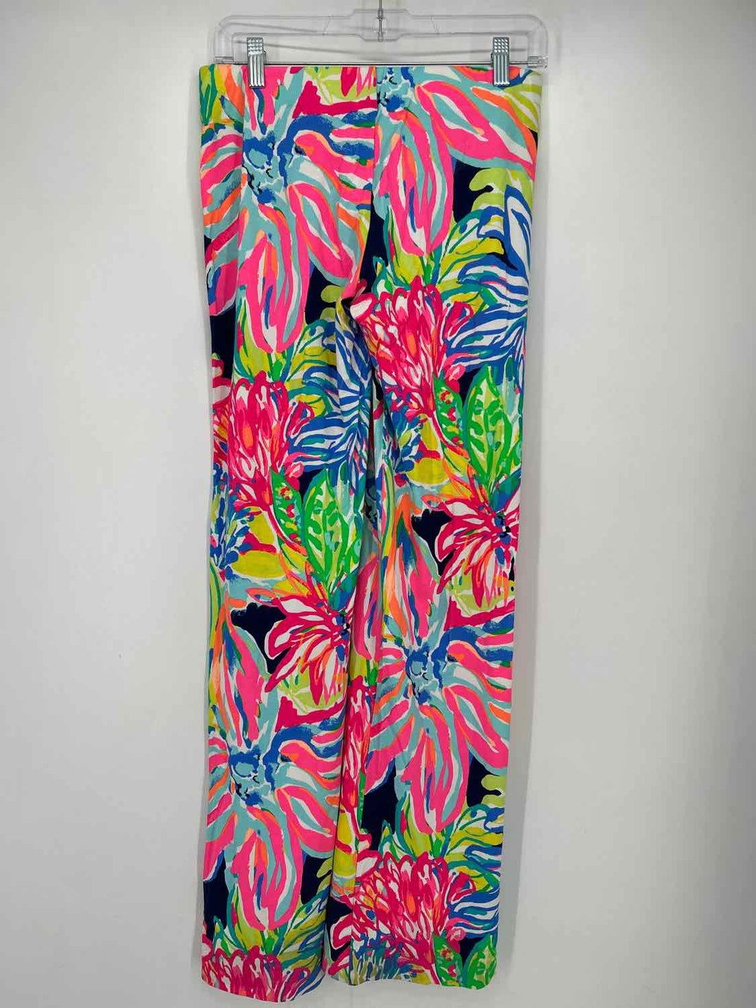 Lilly Pulitzer Size S Multi Color Large Flower Print  Pants