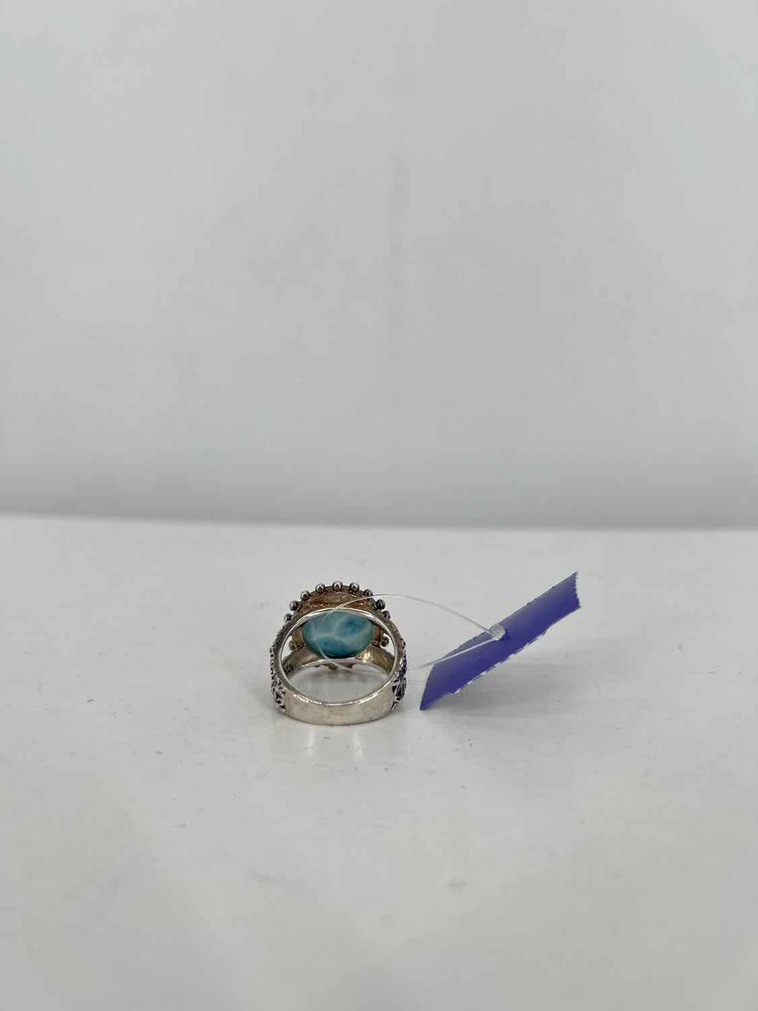 BBJ Size 7 Sterling Silver Larimar