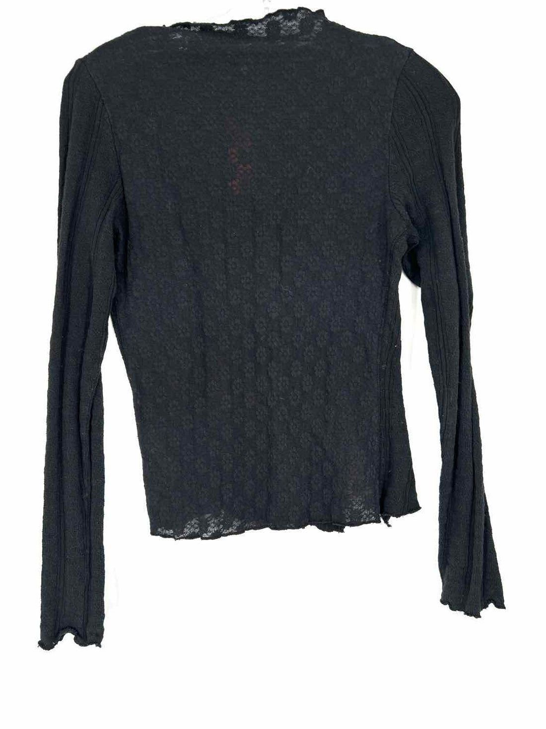 Free People Size S Black Long Sleeve