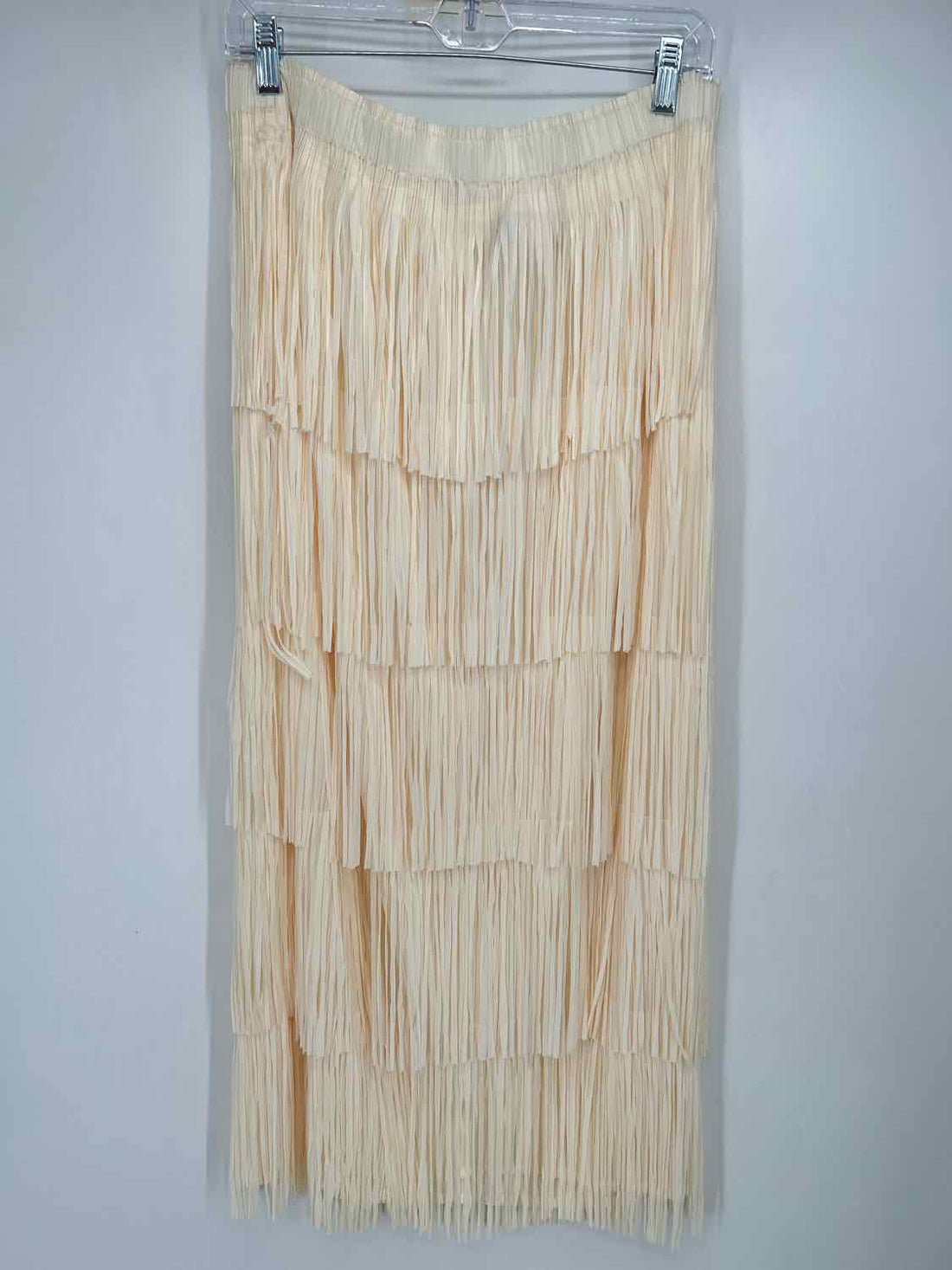 Insight Size M Cream Fringe Skirts